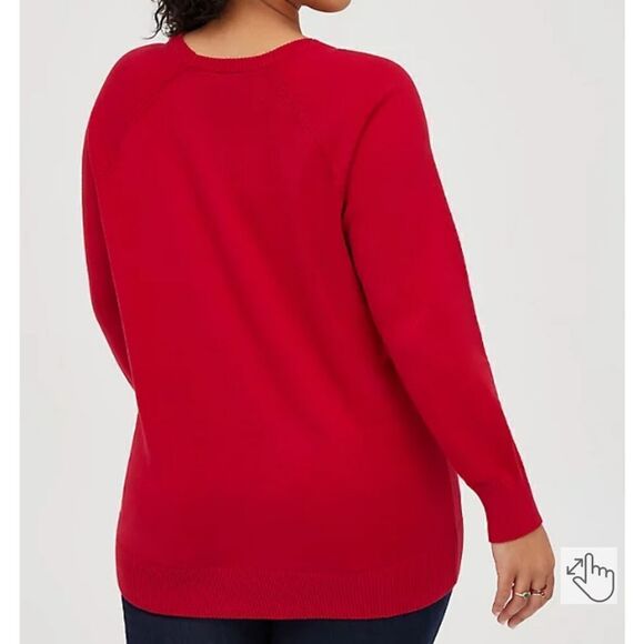 Torrid Skeleton lights holiday sweater New - Picture 3 of 4